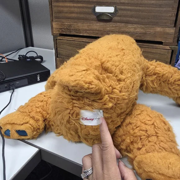 Bear in the big blue house. Sits at 19-20" - Picture 2 of 2